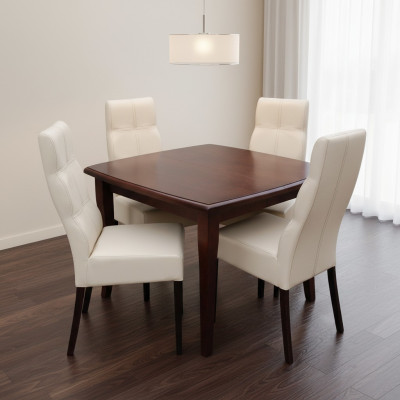 Mesa + 4 sillas Set Conjunto completo Sala de estar Comedor