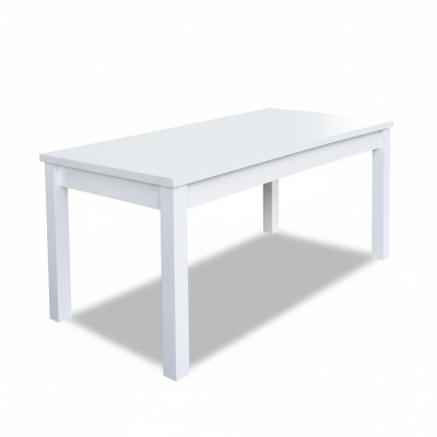 Mesa de comedor Mesa Sala de estar Mesas de madera Diseño Blanco Mesa de conferencias Nueva