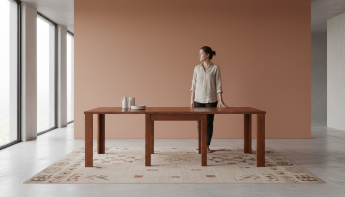 XXL Mesa 330cm Gran Mesa de Diseño Mesa de Conferencia de Madera Mesas Reunión