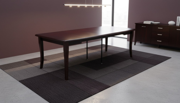 Mesa de conferencia de diseñador XXL grande mesa de madera mesas decorativas para reuniones y comedor.