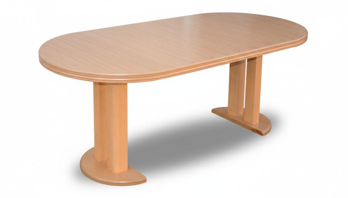 Mesa de conferencia de diseñador de 240 cm de largo, mesa de madera, mesas de reuniones, comedor.