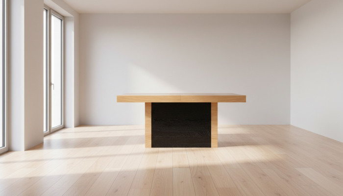 Mesa moderna oficina conferencia mesa de madera comedor reuniones