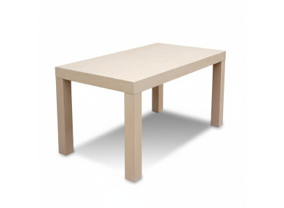 Mesa de madera extensible de diseño para decoración de mesa de comedor de sala de estar de madera sólida.