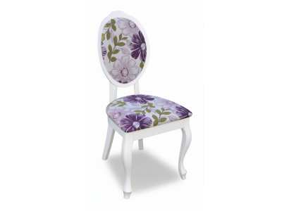 Diseñador de lujo Silla clásica de comedor Sillas Asiento Respaldo Madera maciza