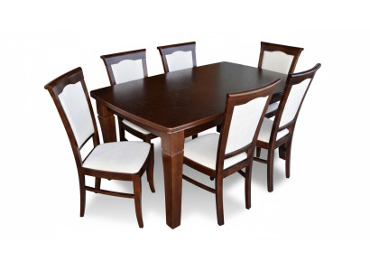 Mesa de diseño + conjunto de 6 sillas. Conjuntos completos de sala de estar y comedor.