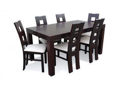 Grupo de mesa de comedor de diseñador Silla mesas Madera Mesa Oficina Comedor