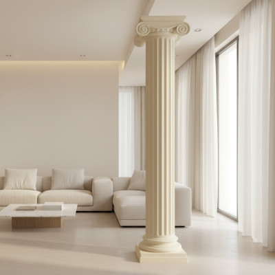 XXL Columna griega estilo antiguo diseño columnas lujo soportes nuevo 218 cm grande nuevo