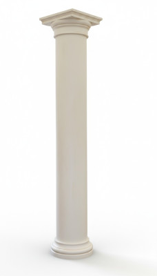 XXL columna de estilo romano 300cm diseño de columna lujo decoración casa apartamento nuevo