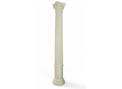 Estilo antiguo mobiliario hotel vestíbulo restaurante columnas columna XXL 275cm estilo romano