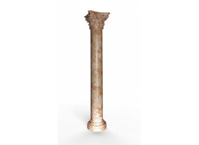 XXL Columna Griega 300cm Grande Estilo Diseño Columnas Lujo Soportes Estilo Antiguo
