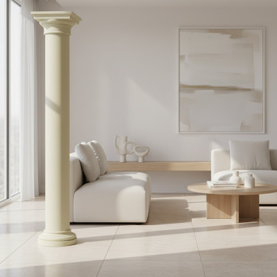 Estilo antiguo XXL Diseño de columna griega Columnas de lujo Nuevos soportes grandes de 300cm de altura Nuevo