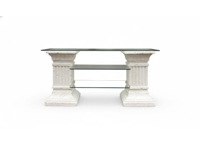 Diseño de vitrina estante de vidrio columna armario vitrinas estantes armario sala de estar 1845