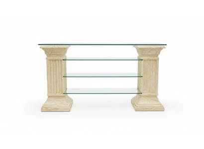 Diseño Vitrina Estante de Vidrio Columna Armario Vitrinas Estantes Armario Sala de Estar 1849