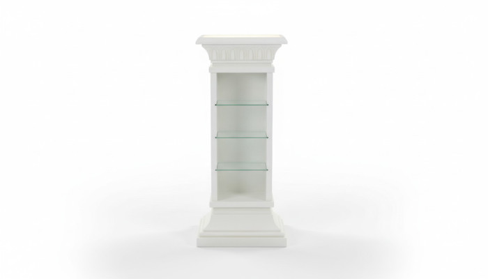 Diseño Vitrina Estante de Cristal Columna Vitrinas Estantes Lámpara Armario Sala de estar 6893