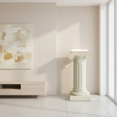 Pilar iluminado decorativo esculturas de columna lámpara figuras lámparas 100cm.