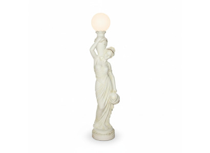 Lámpara de pie para sala de estar Luminaria de pie Lámparas de diseño XXL Figura lámpara escultura 6833