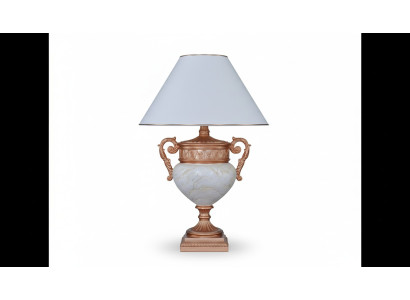XXL lámpara de mesa de noche, lámpara, jarrón, auténtica artesanía, lámpara de pie, lámparas, luces.