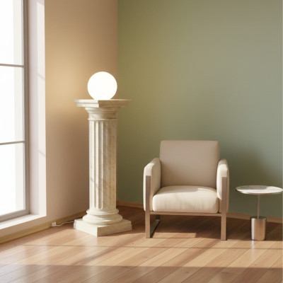 Diseño de lámpara de pie, luces, luminaria, pantalla de lámpara, lámpara decorativa, columna, lámpara 6854 nueva.