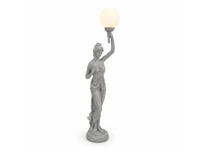 Lámpara de pie de diseño XXL para sala de estar, lámpara de pie, lámpara escultura figura nueva.