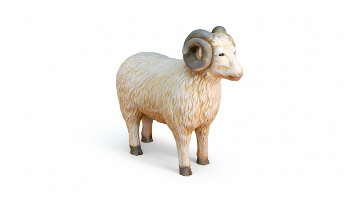 Diseño de la figura de Aries estatua escultura figuras esculturas decoración decoración nueva 3039.