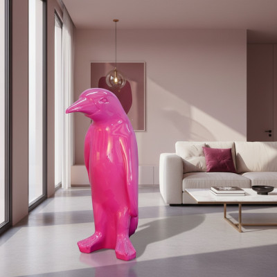 Diseño de figura de pingüino estatua escultura figuras esculturas decoración decoración nueva 3061