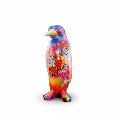 Figura de diseñador XXL 67cm Hecho a mano Pintada Figuras Escultura Esculturas Estatua Nueva