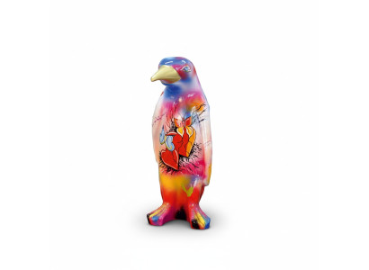 Figura de diseñador XXL 67cm Hecho a mano Pintada Figuras Escultura Esculturas Estatua Nueva