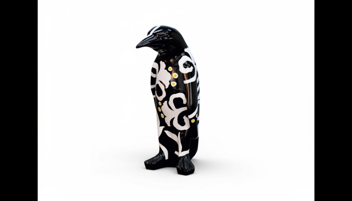 Diseño de figura de pingüino estatua escultura figuras esculturas decoración decorativa 3080 nuevo.