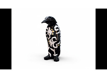 Diseño de figura de pingüino estatua escultura figuras esculturas decoración decorativa 3080 nuevo.