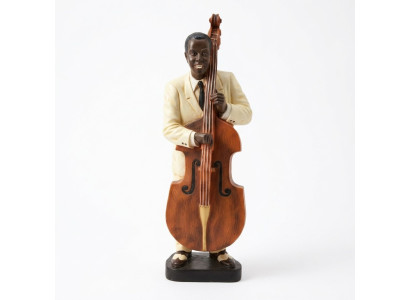 Diseño de estatua de figura de contrabajo escultura esculturas decoración 4021 nuevo