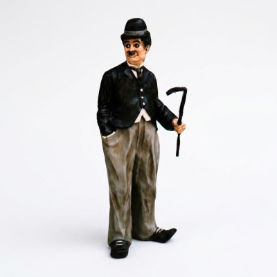 Diseño de la estatua de la figura de Chaplin Escultura Figuras Esculturas Decoración Decoración 5358 Nuevo