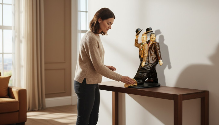 Diseño de figuras gemelas estatua escultura figuras esculturas decoración deco 5370