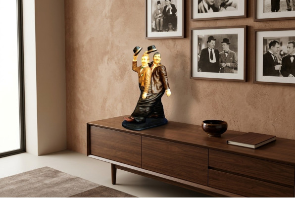 Diseño de figuras gemelas estatua escultura figuras esculturas decoración deco 5370