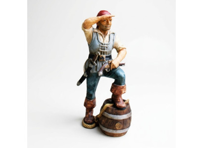 Diseño de figura de pirata estatua escultura figuras decoración decorativa 5601 Nueva