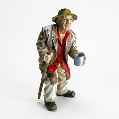 Diseño de estatua de figura de mendigo escultura figura esculturas decoración decoración 5623 Nuevo