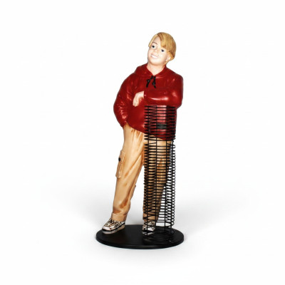 Diseño de soporte para CD DVD Figura Estatua Escultura Figuras Esculturas Decoración Deco