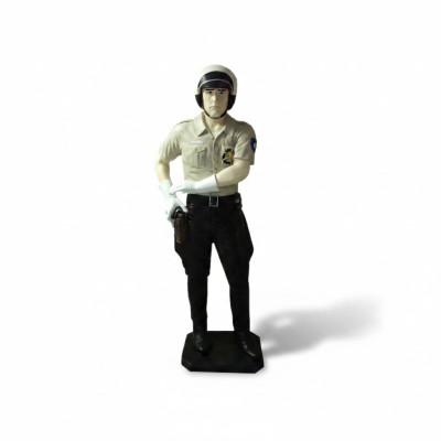 Diseño de figura de policía, estatua, escultura, figuras, decoración, adorno 5682.