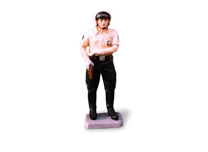 Figura de estatua de policía de la Autopista de EE.UU. Figuras de esculturas de estatuas de decoración.