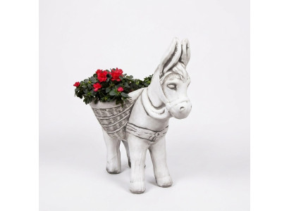 Maceta de flores decorativa de figura natural para jardineras y macetas de jardín.