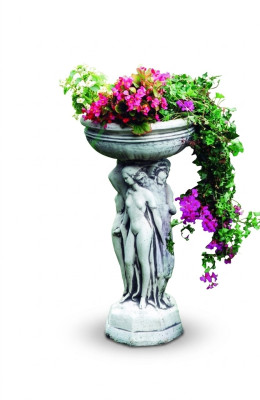 Maceta de flores planta naturaleza cubo decoración figura macetas jardín jarrones.