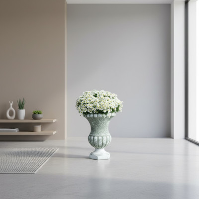 Natur Maceteros de flores Jarrón de plantas Decoración de figuras Macetas Jardín Jarrones