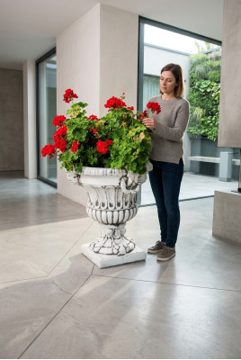 Maceta de flores Decoración de macetas Figura de decoración Macetas de flores Jarrones Jardín Naturaleza
