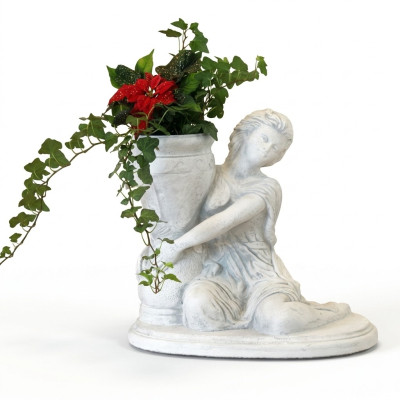 Macetero de flores, maceta de plantación, figura de decoración, macetas, jarrones, naturaleza, jardín.