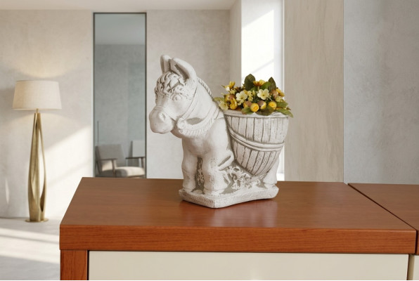 Macetero de flores Plantar Cubo Decoración Figura Jarrones Macetas Naturaleza Jardín