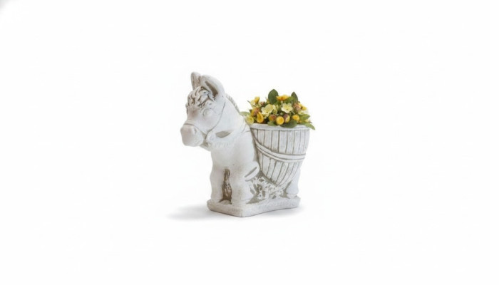 Macetero de flores Plantar Cubo Decoración Figura Jarrones Macetas Naturaleza Jardín