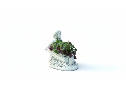 Maceta de flores decorativa figura jarrones naturaleza jardineras.
