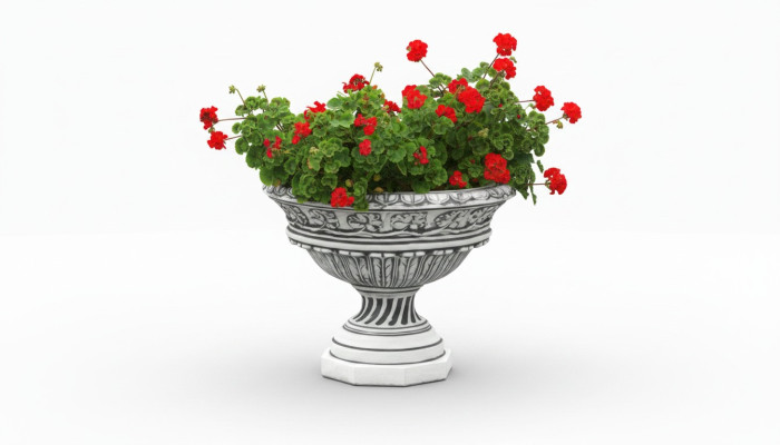 Maceta de flores. Macetas para plantar. Decoración. Figura. Naturaleza. Jarrones. Macetas. Jardín.