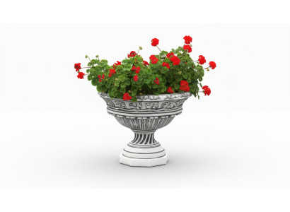 Maceta de flores. Macetas para plantar. Decoración. Figura. Naturaleza. Jarrones. Macetas. Jardín.