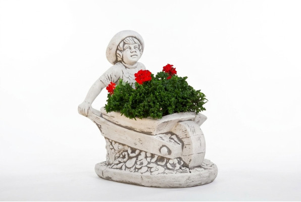 Macetero de flores, maceta de plantas, decoración, figura natural, jarrones, macetas, jardín.