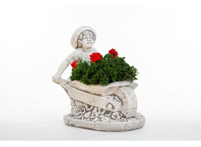 Macetero de flores, maceta de plantas, decoración, figura natural, jarrones, macetas, jardín.